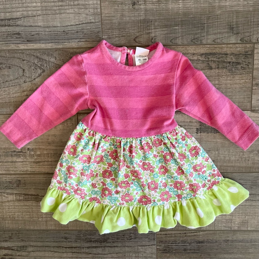 Baby Girl RicRac & Ruffles Tunic/Dress
